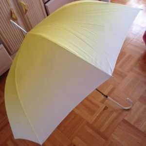 Umbrella as base (that I carried all the way during my trip from China)