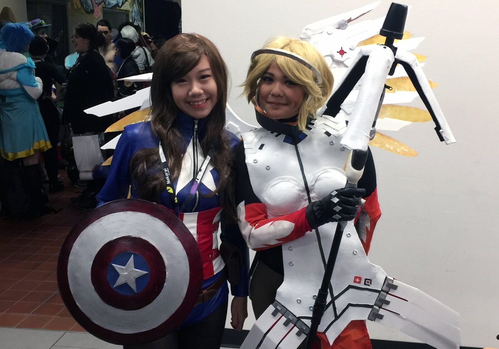 Captain America w/ Mercy